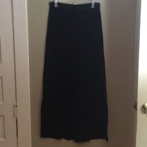 Express knit maxi-skirt
